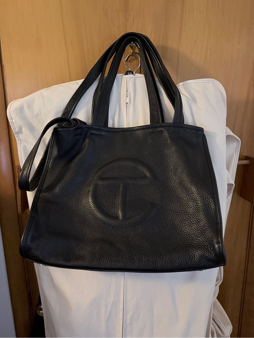 Telfar x Wilson’s medium leather tote